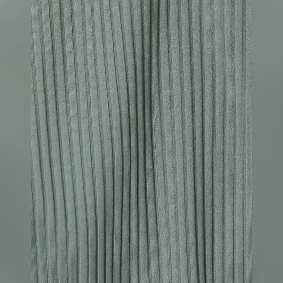 Vitamin A Green Ribbed One Piece Swimsuit - Picture 3 of 6